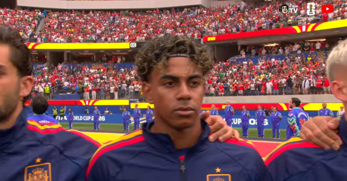 Lamine Yamal é a cara da nova geração da Espanha!! Reprodução CazéTV